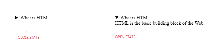 make a expand / collapse html div without using JavaScript